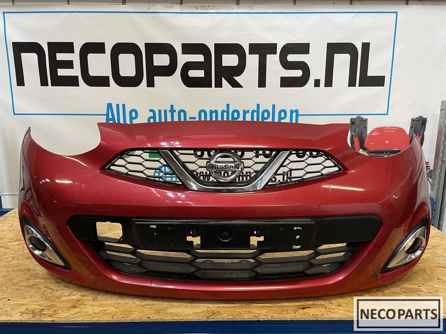 NISSAN MICRA K13 2013-2017 ORIGINEEL BUMPER VOORBUMPER, -, Utilisé, -, Nissan