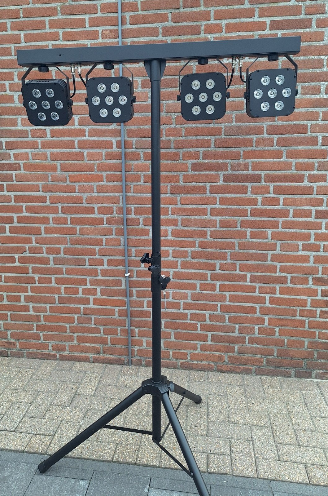 lightmaXX Platinum CLS-3 MkII & Stand 8W (4x LED Spotlights), Enlèvement, Utilisé, Lumières