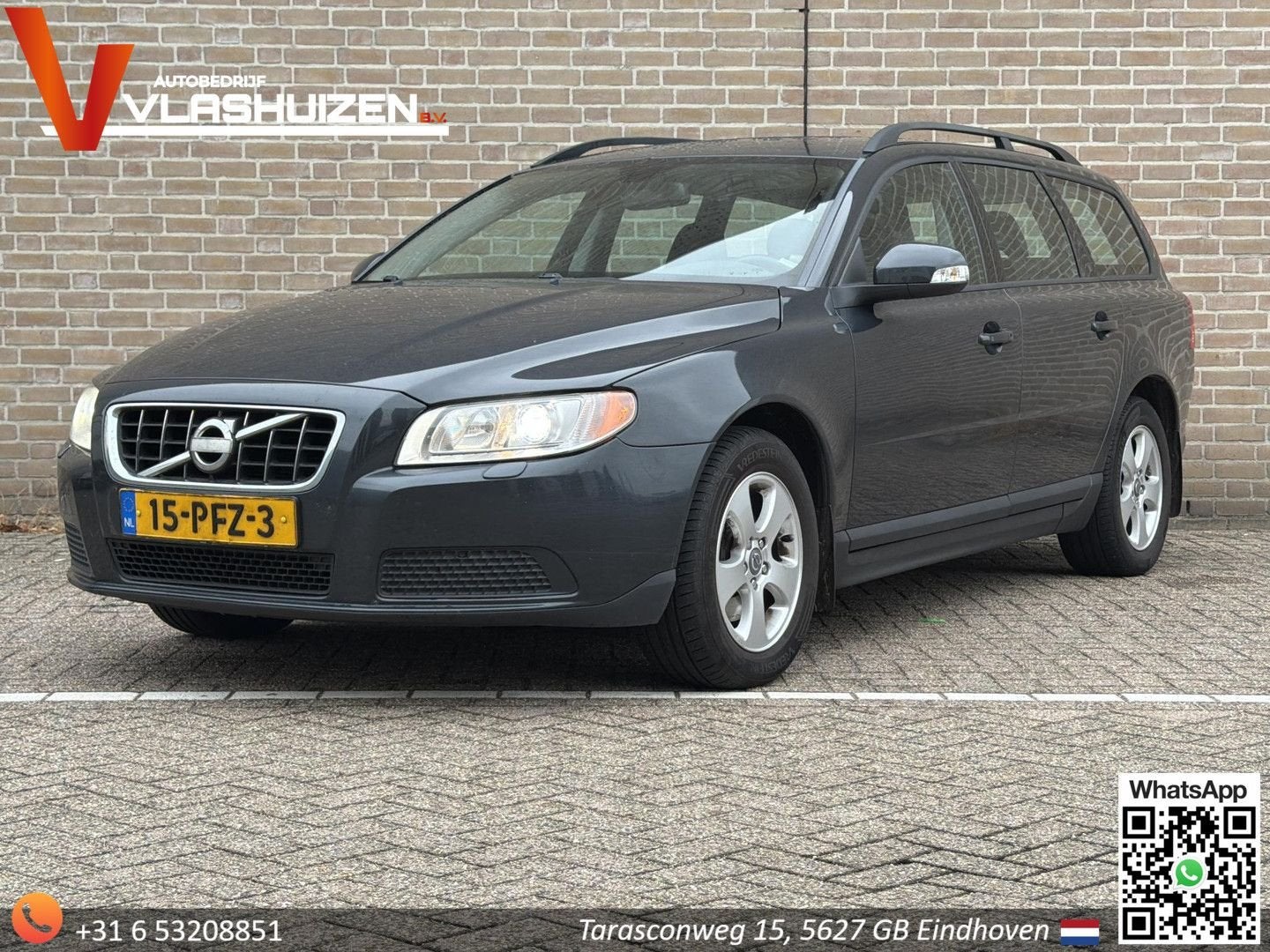Volvo V70 2.0D Momentum | Cruise | Climate | Stoelverwarming, Auto's, V70, Zilver of Grijs, 157 g/km, Parkeersensor