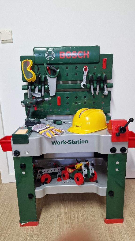 Bosch speelgoed werkbank, Ophalen, Gebruikt