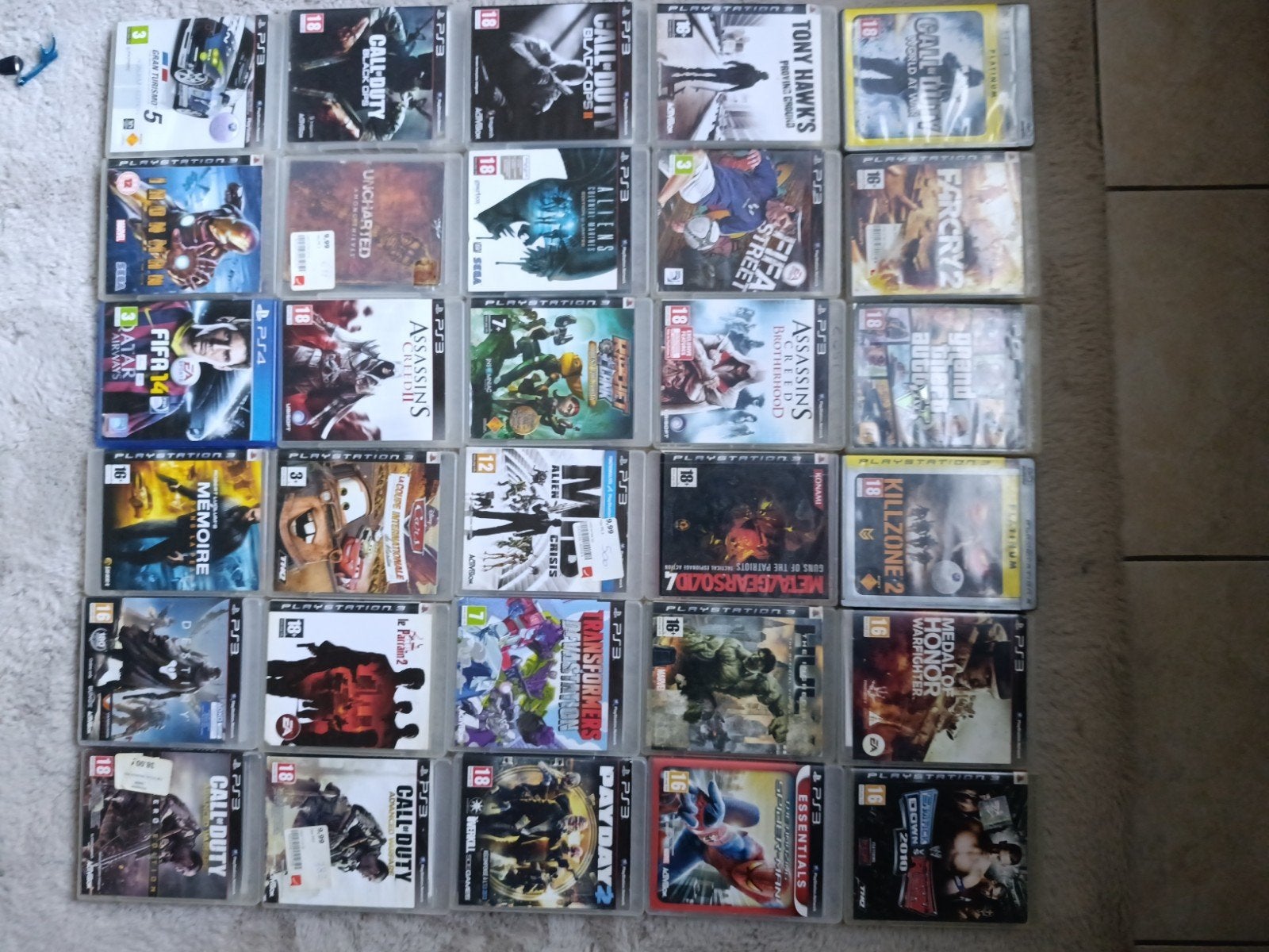 jeu ps3 uniquement ce qui est en description disponible, Enlèvement