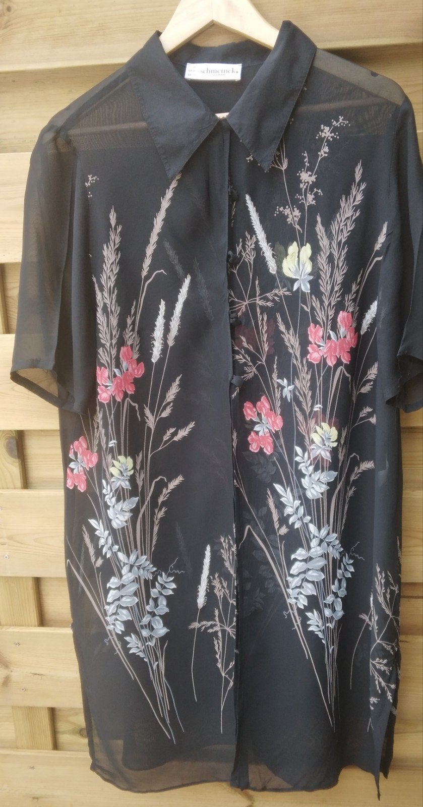 Zwarte blouse, Ophalen of Verzenden, Zwart