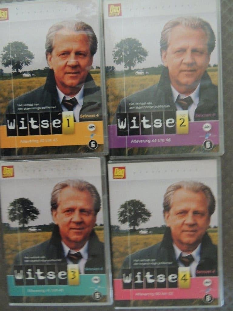 DVD BOX WITSE SEIZOEN 1-2-3-4, Cd's en Dvd's, Dvd's | Nederlandstalig, Zo goed als nieuw, Drama, Vanaf 6 jaar, Nederlands, Ophalen