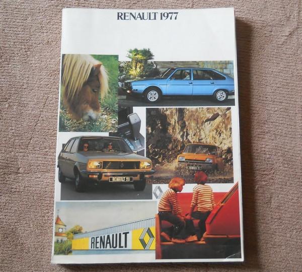 Renault 1977 (catalogue 1977 de la gamme Renault), Livres, Autos | Brochures & Magazines, Enlèvement ou Envoi, Utilisé, Renault