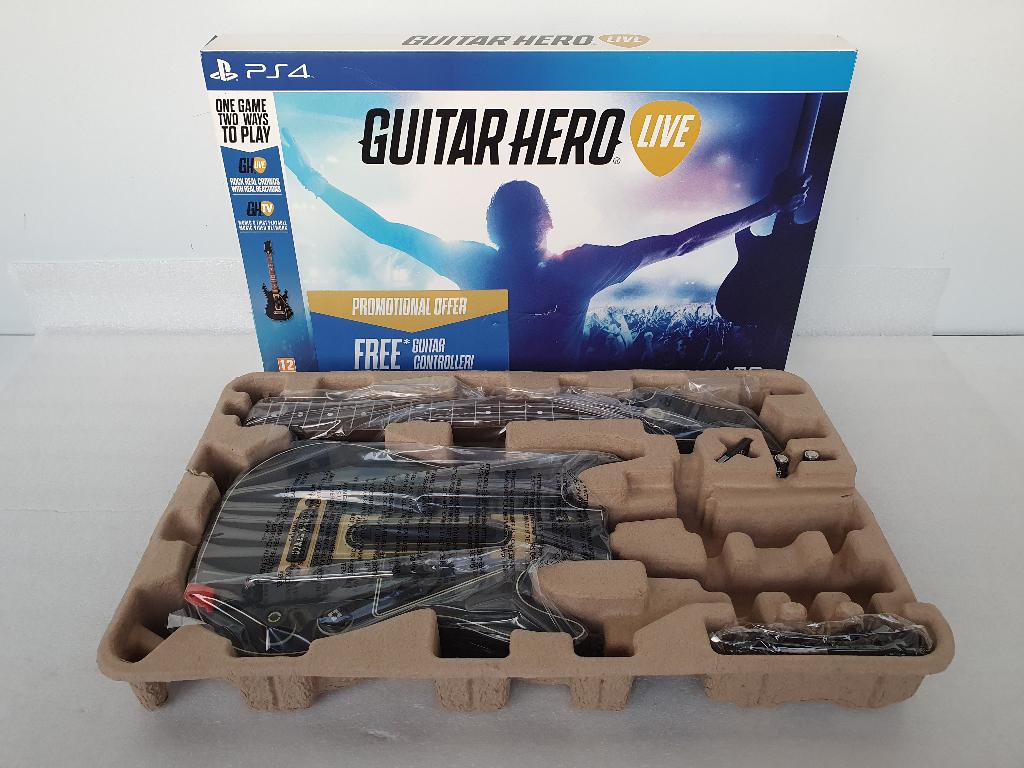 PS4 Guitar Hero Live (Free Guitar Controller Pack) (nieuw), Games en Spelcomputers, Spelcomputers | Sony Consoles | Accessoires