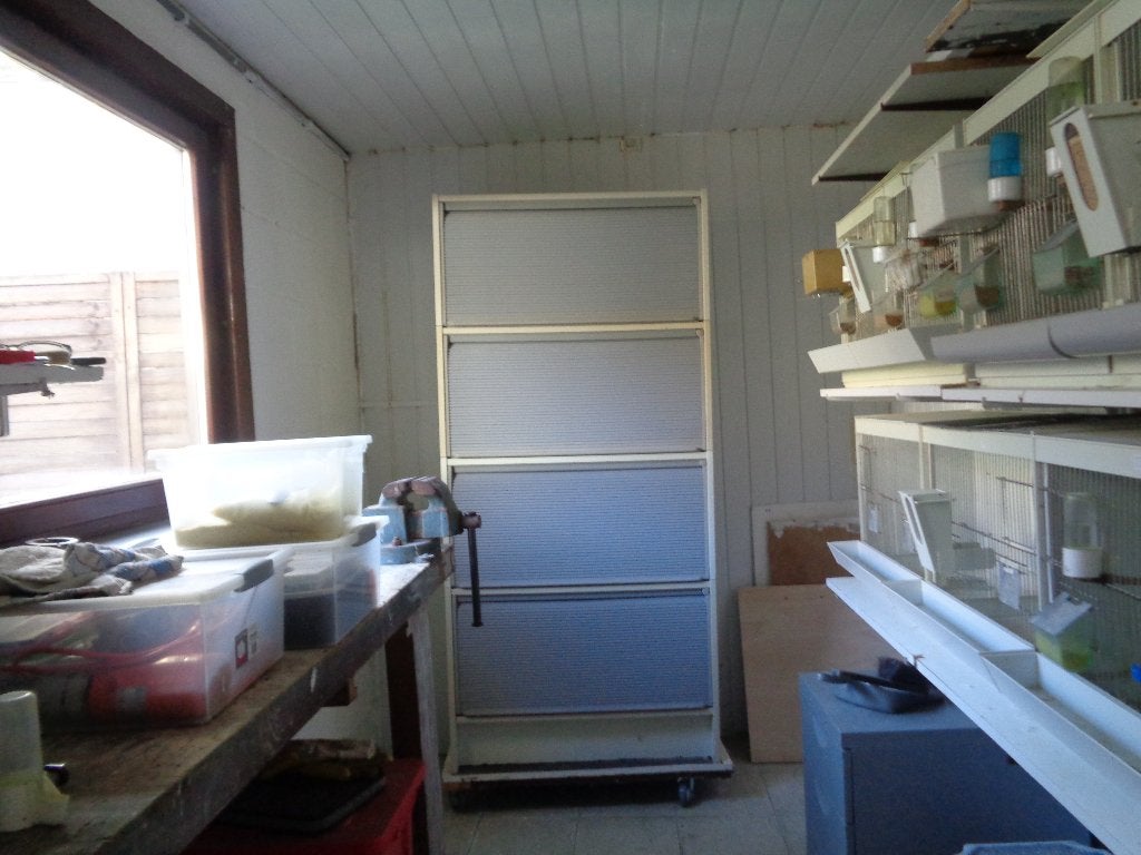 opbergkast, Ophalen of Verzenden, Zo goed als nieuw, Kunststof