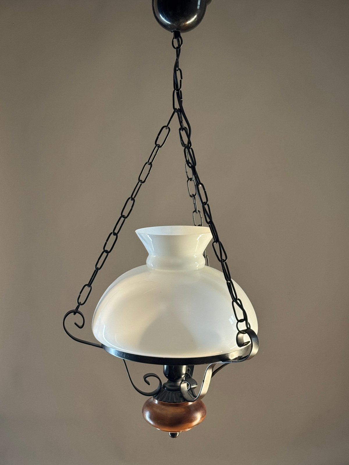 Sfeervolle vintage hanglamp – Petroleumlamp stijl, Ophalen