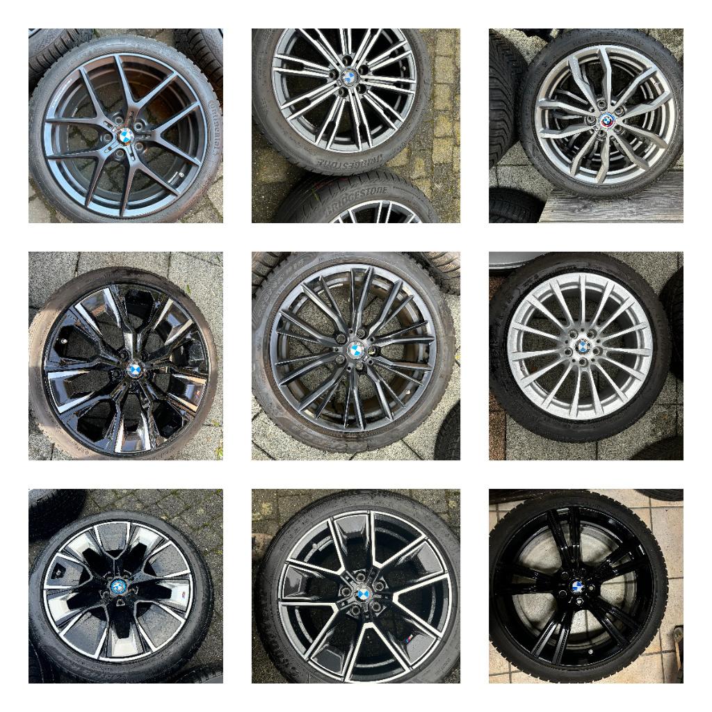 Jantes BMW série 1 2 3 4 5 x1 x2 x3 x5, Autos : Pièces & Accessoires, Pneus & Jantes, Enlèvement ou Envoi, Utilisé, Pneus et Jantes