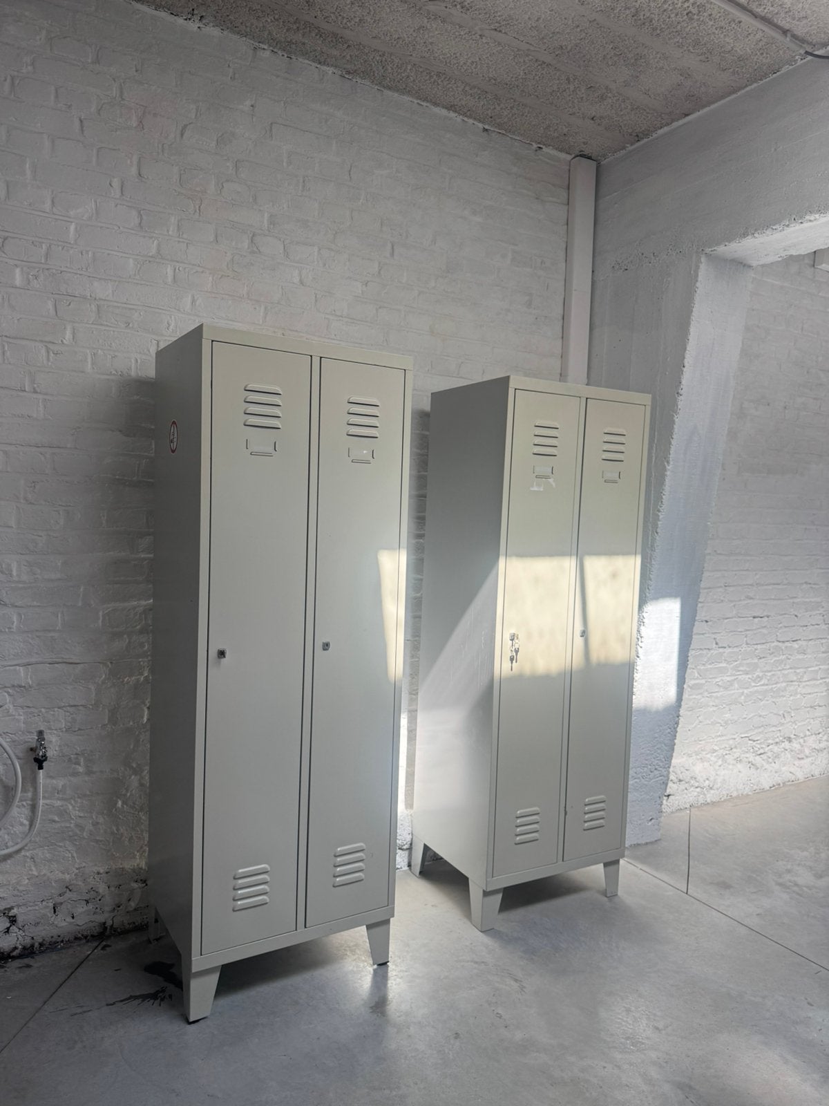 Metalen garderobe, Ophalen of Verzenden, Zo goed als nieuw