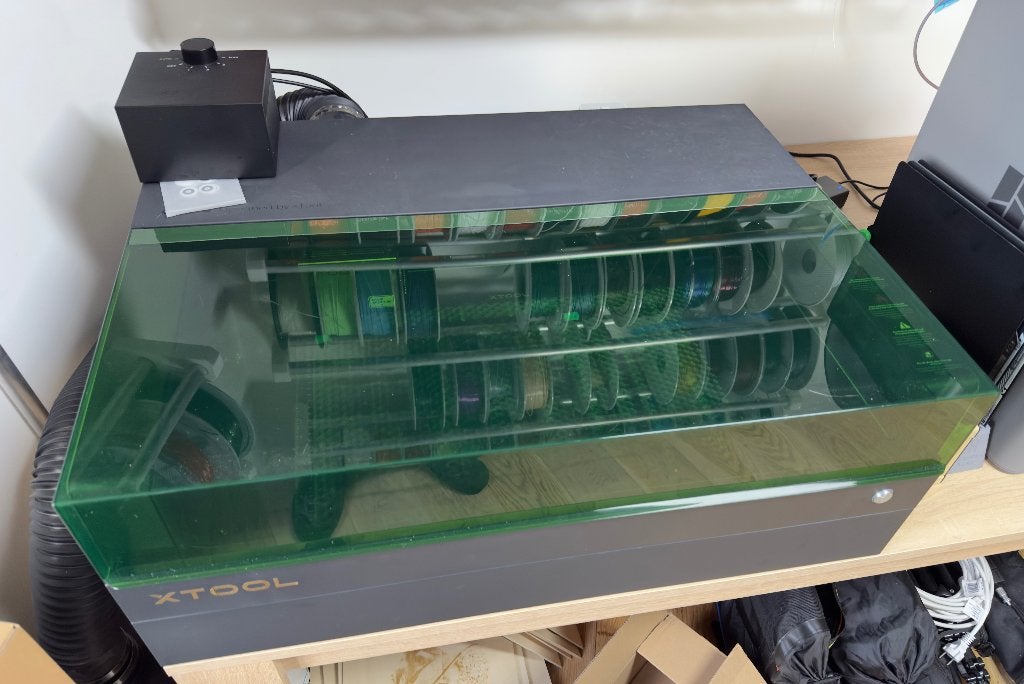 XTool S1 40W, Hobby en Vrije tijd, Ophalen, Gebruikt