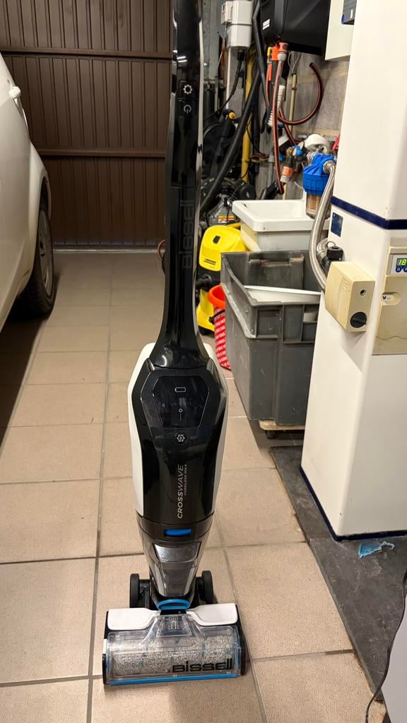 Bissel crosswave cordeless max, Ophalen, Waterstofzuiger, Reservoir, 1600 tot 2000 watt