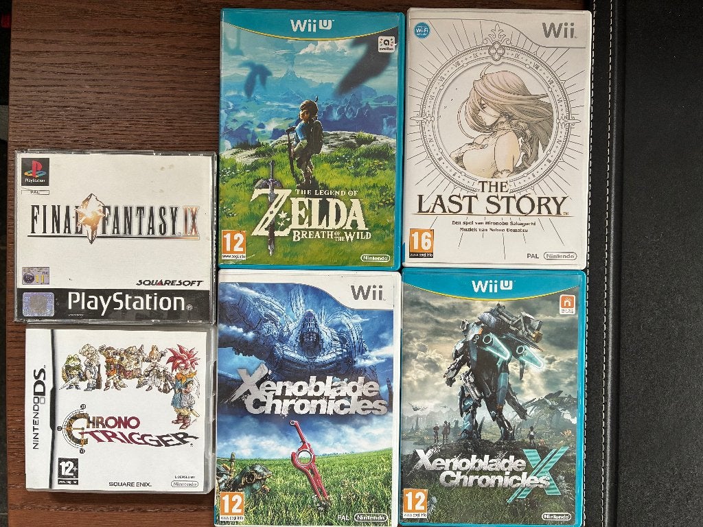 Chrono Trigger, FF9, Xenoblade, Zelda, The Last Story, JRPG, Games en Spelcomputers, Ophalen, Online, 1 speler, Zo goed als nieuw