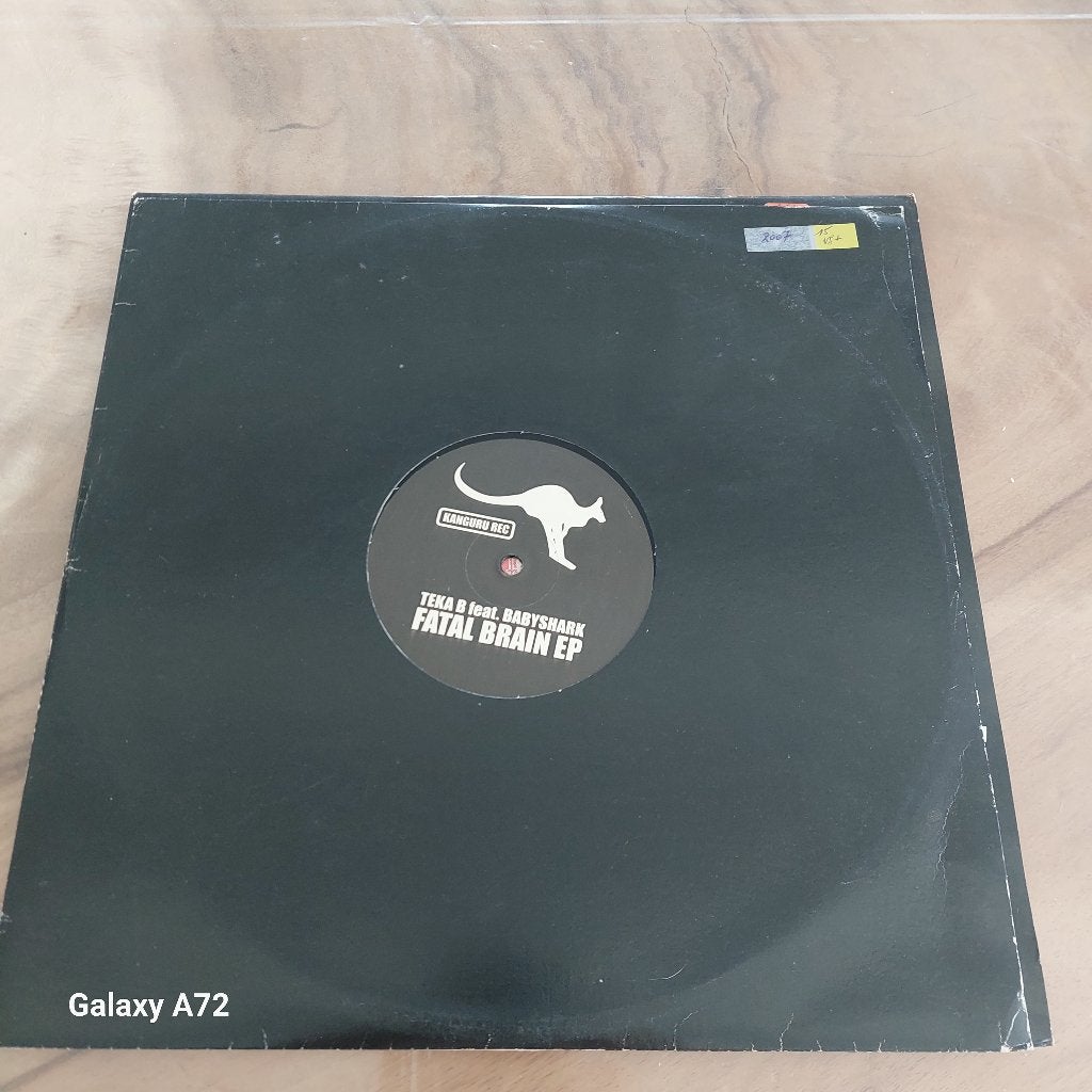 teka b feat babyshark fatal brain ep 12 inch maxi, CD & DVD, Vinyles | Dance & House, 12 pouces, Enlèvement ou Envoi, Autres genres