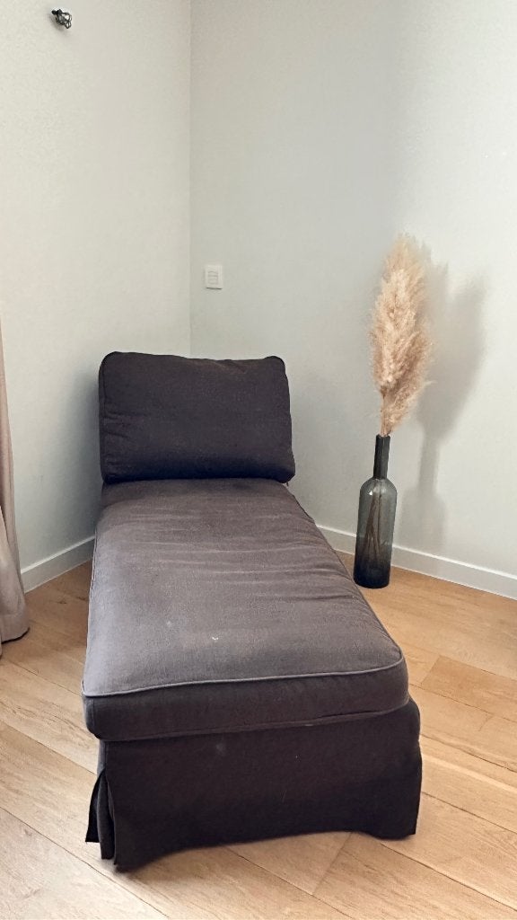 Chaise longue ikea, Une personne, Enlèvement, Utilisé, Tissus