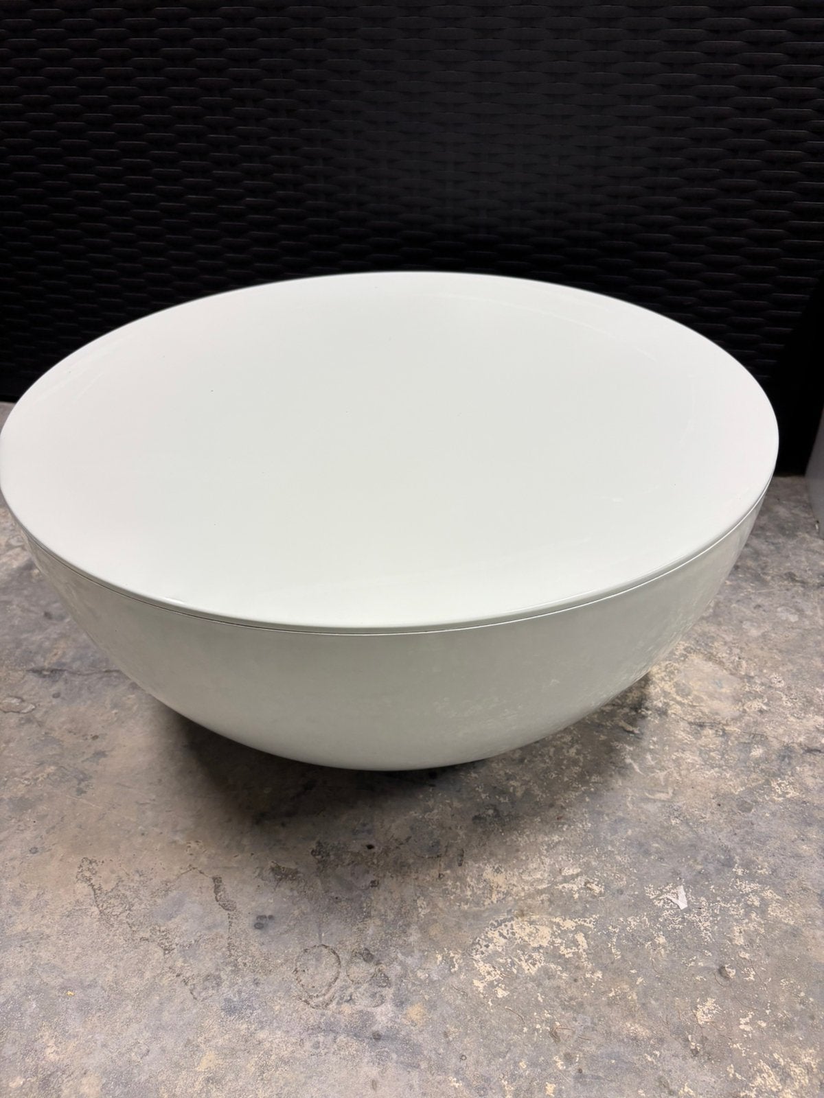 XlBoom Original Slice Side (buiten)tafel wit D 60 x H 24 cm, Ophalen, Kunststof, Gebruikt, 50 tot 100 cm