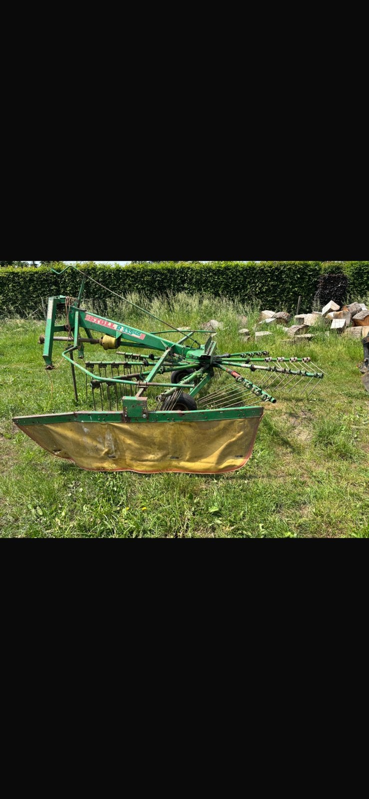 Kuhn hooimachine en stoll hark, Ophalen, Overige, Weidebouw