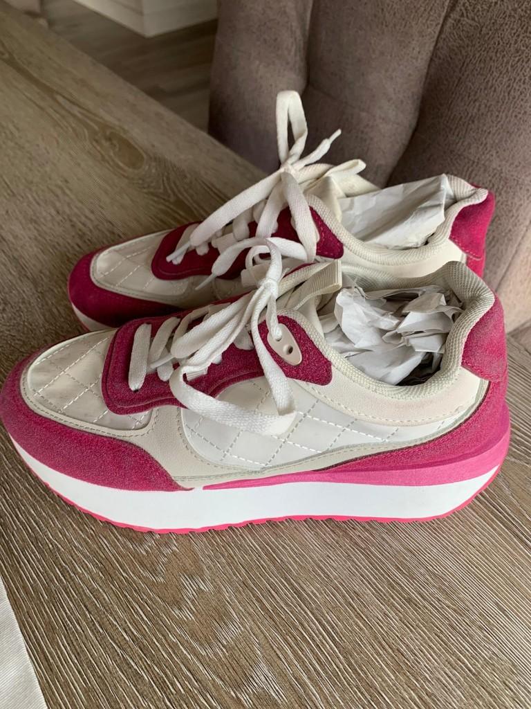 Amper gedragen damessneakers Maat : 37, Wit, Ophalen of Verzenden, Zo goed als nieuw, Sneakers