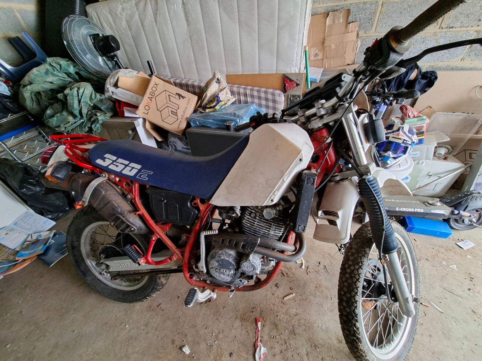 Cagiva 350 E éléphant 89 . Sortie de grange, Particulier, Enduro