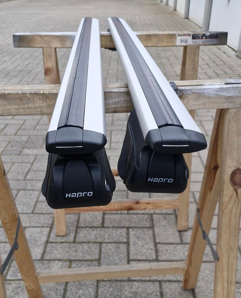 Dakdragers hapro voor auto met open dakrails, Auto diversen, Dakdragers, Ophalen