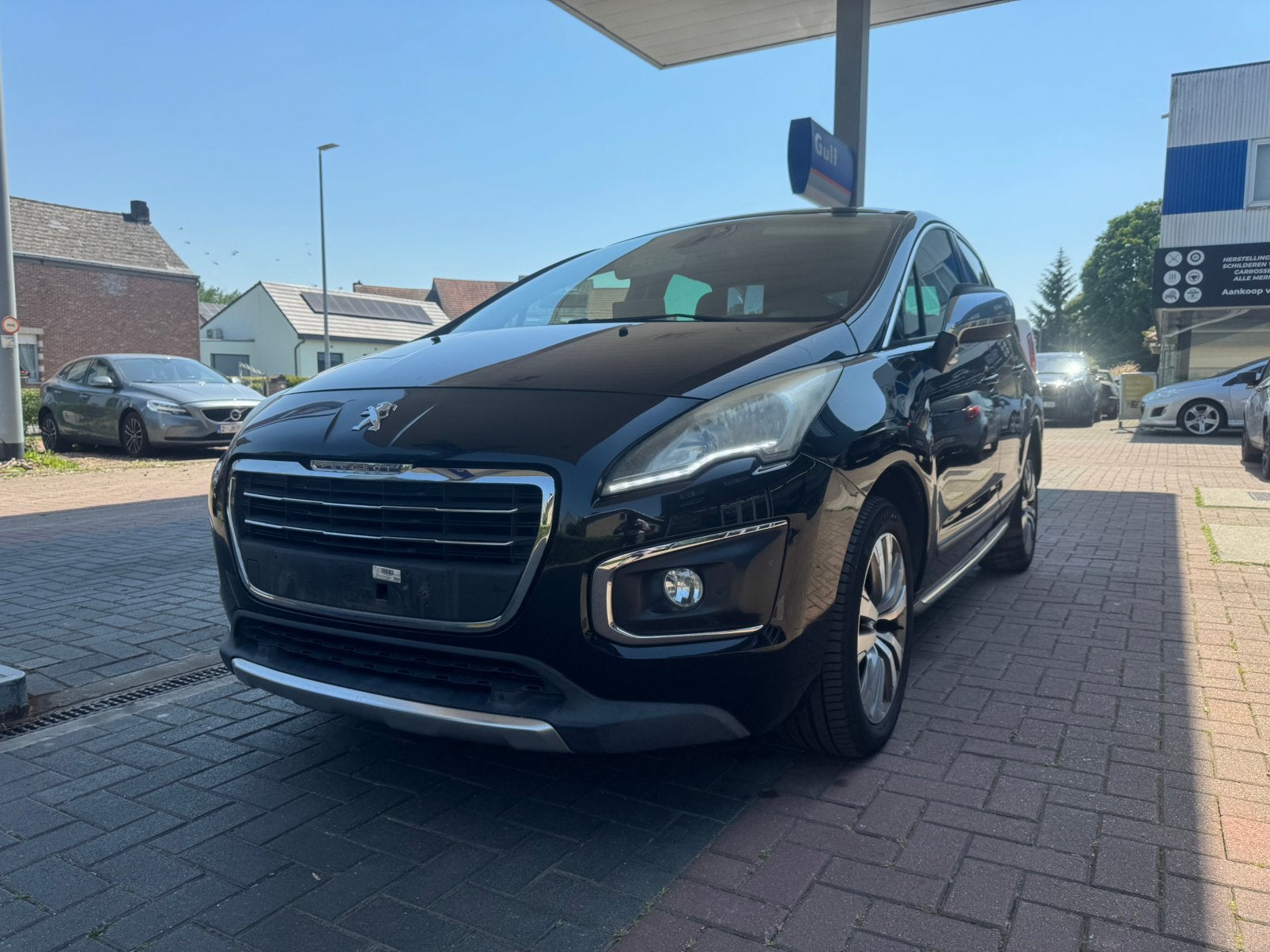Peugeot 3008 2.0 - DIESEL - EURO6 - AIRCO - 153.000km - 2016, Autos, Achat, Entreprise, Boîte manuelle, Noir
