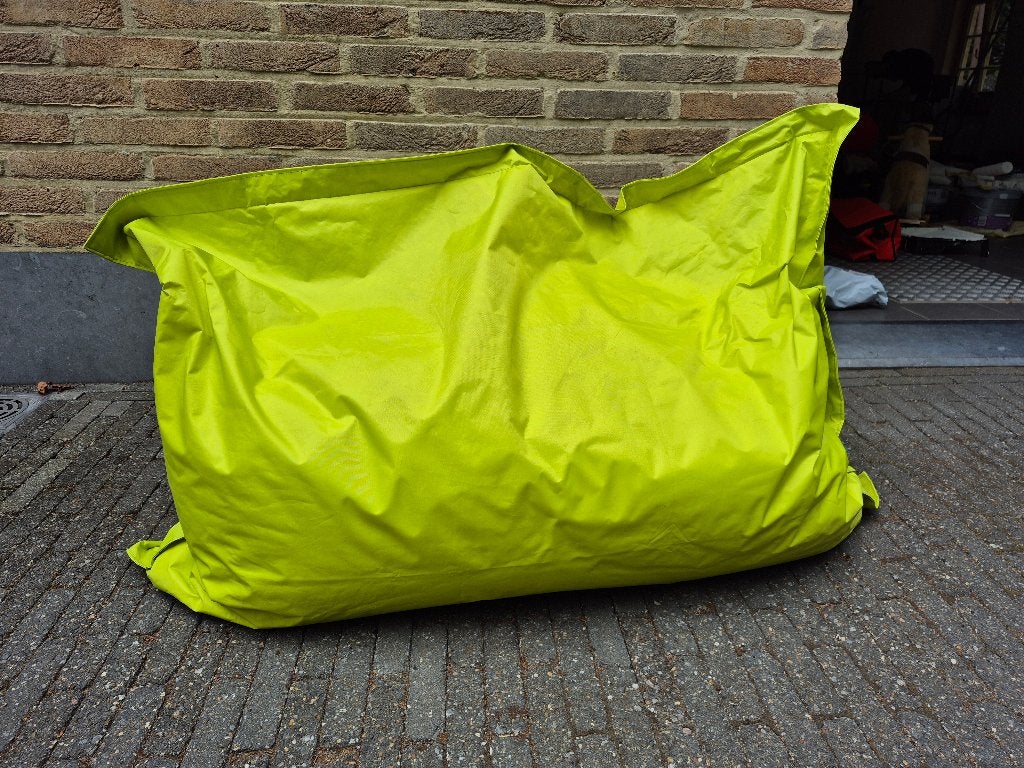 Zitzak, Maison & Meubles, Sièges-poires, Enlèvement, Comme neuf, Vert, Pouf