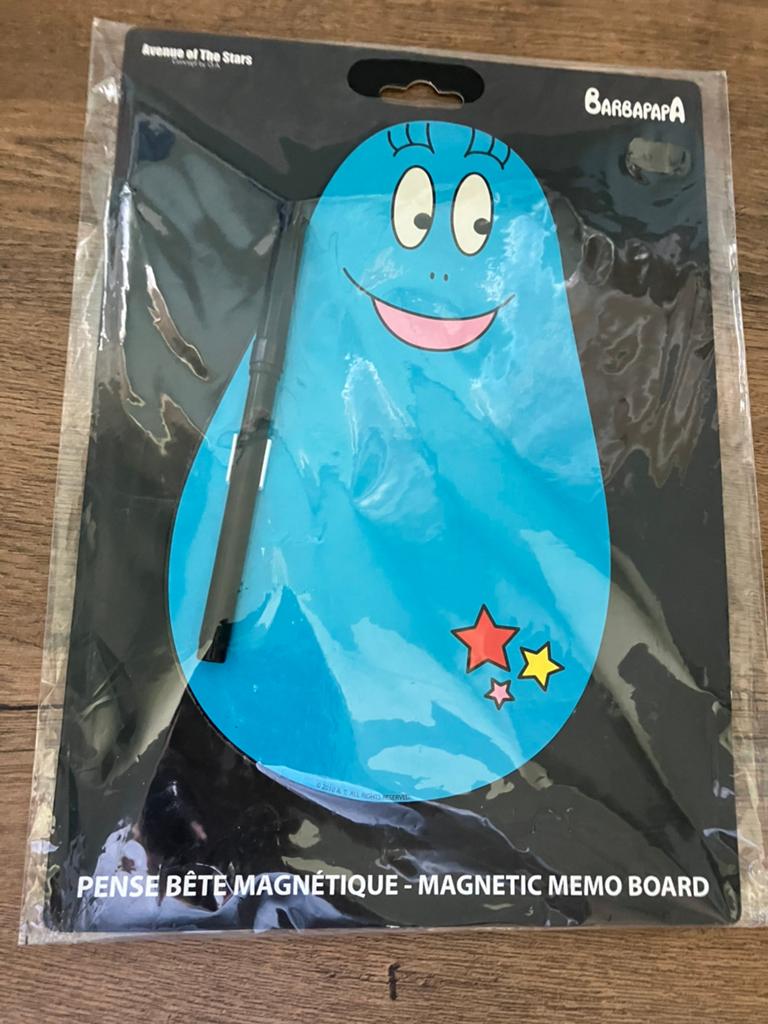 Barbapapa magnetisch memo bord barbabenno, Ophalen of Verzenden, Nieuw