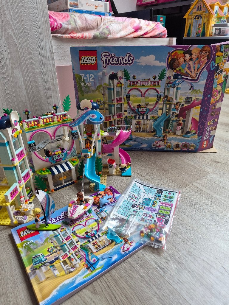 LEGO Heartlake City Resort(41347)100%COMPL+New sticker, Lego, Ensemble complet, Friends, Comme neuf
