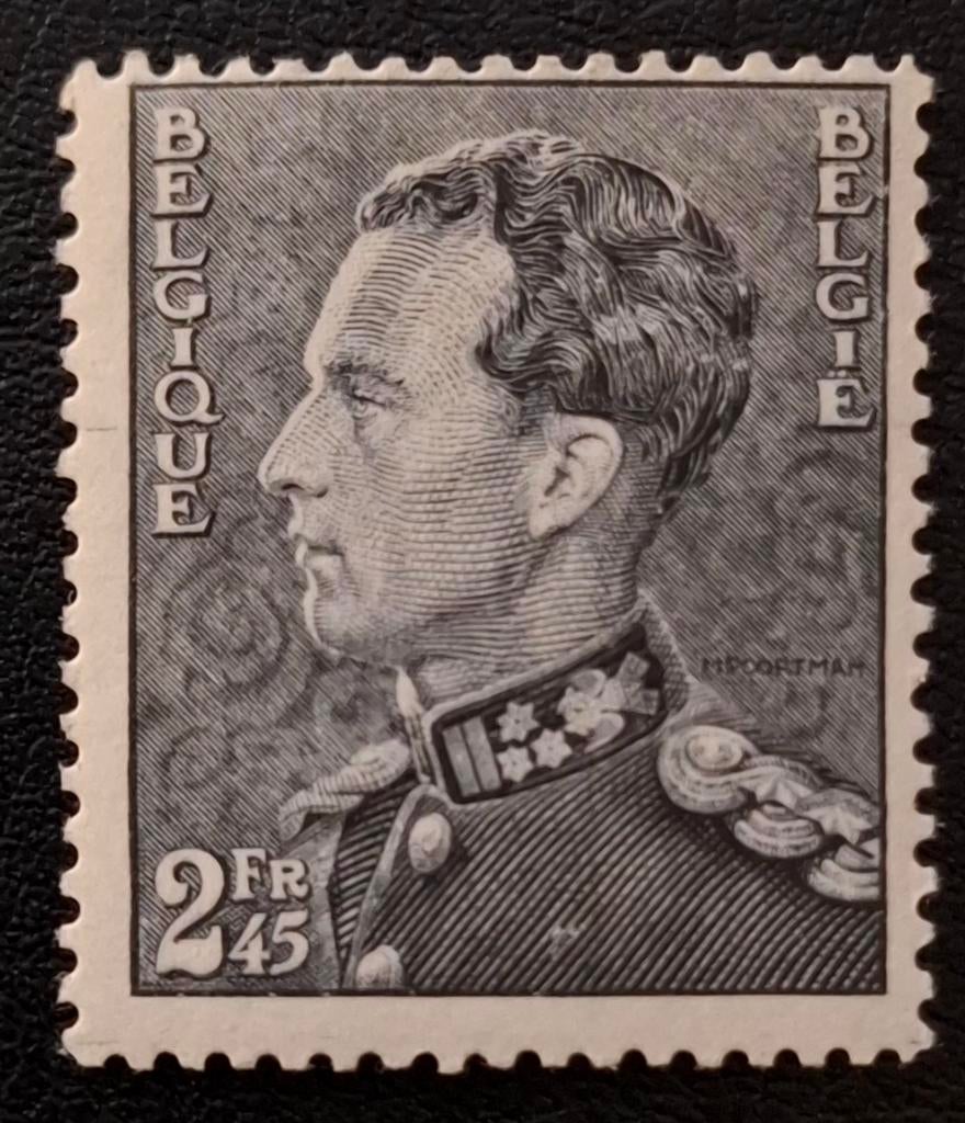 Belgique : COB 432a ** Poortman 1936., Sans timbre, Neuf, Enlèvement ou Envoi, Non oblitéré