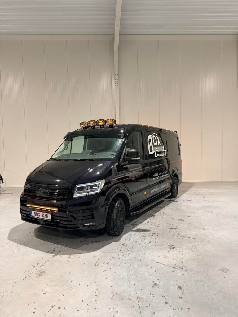 MAN TGE 3.160 L3H2 INGERICHT MOTORCROSS, Auto's, Bestelwagens en Lichte vracht, Automaat, Achterwielaandrijving, 4 cilinders, USB