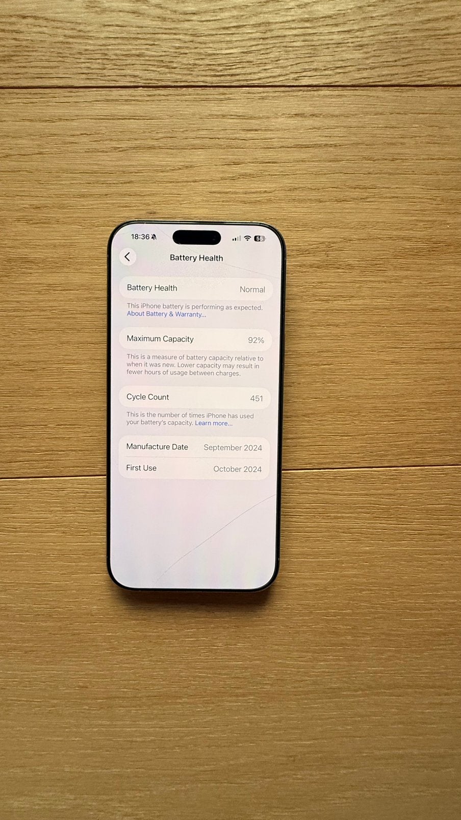 Iphone 16 pro max 1tb, Telecommunicatie, Ophalen, Zo goed als nieuw, IPhone 16