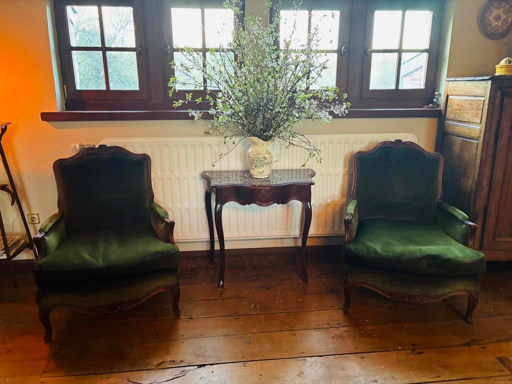 Charmants sièges anciens, coin salon, Antiquités & Art, Enlèvement