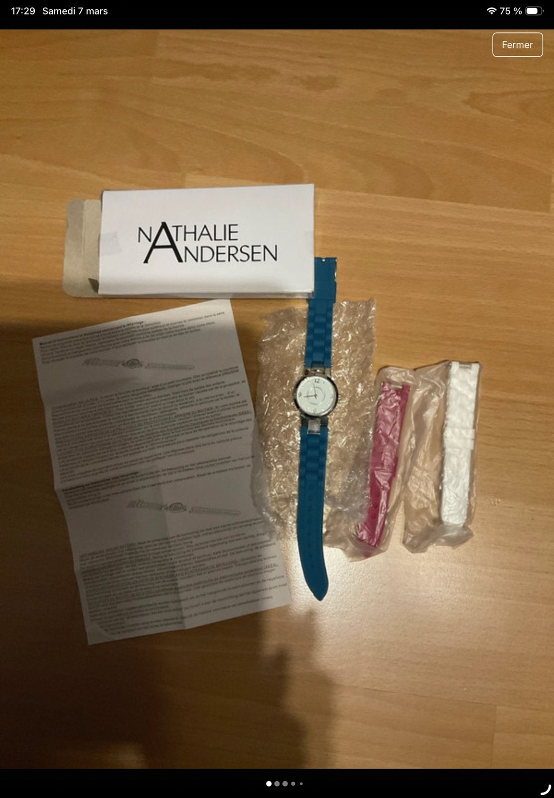 Montre nathalie Andersen neuve, Enlèvement ou Envoi, Comme neuf