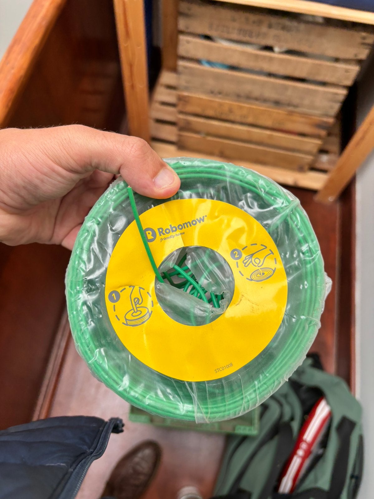 Kabel Robowmow, Ophalen of Verzenden, Zo goed als nieuw, Elektrische grasmaaier