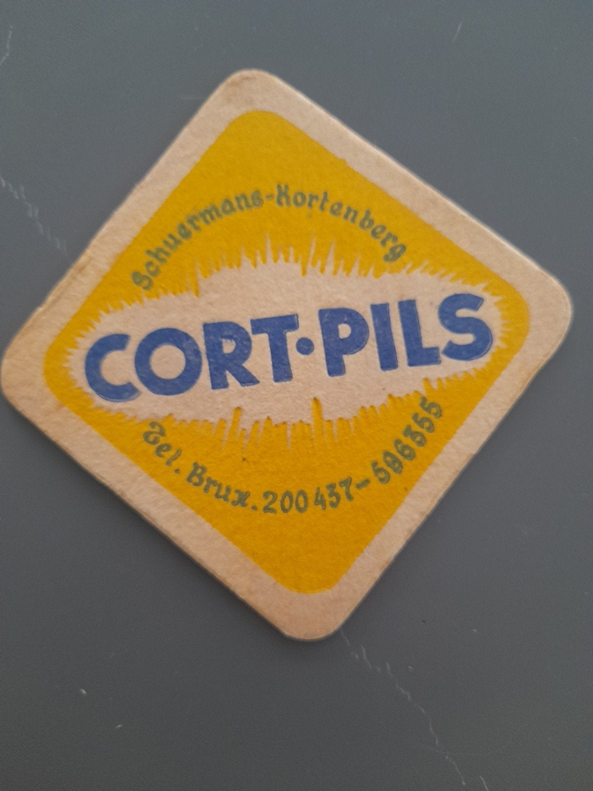 Bierviltje Schuermans Kortenberg, Verzamelen, Ophalen of Verzenden