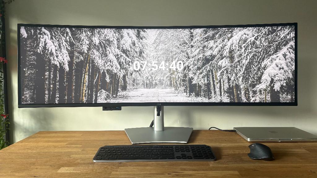 Dell UltraSharp 49” 5K2K curved monitor (U4924DW) - nieuw, Computers en Software, Monitoren, Zo goed als nieuw, 60 Hz of minder
