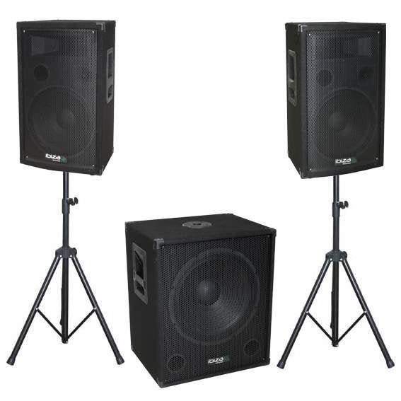 CUBE1512 Ibiza Sound sound set, AUX-ingang, Overige typen, Nieuw, Ophalen