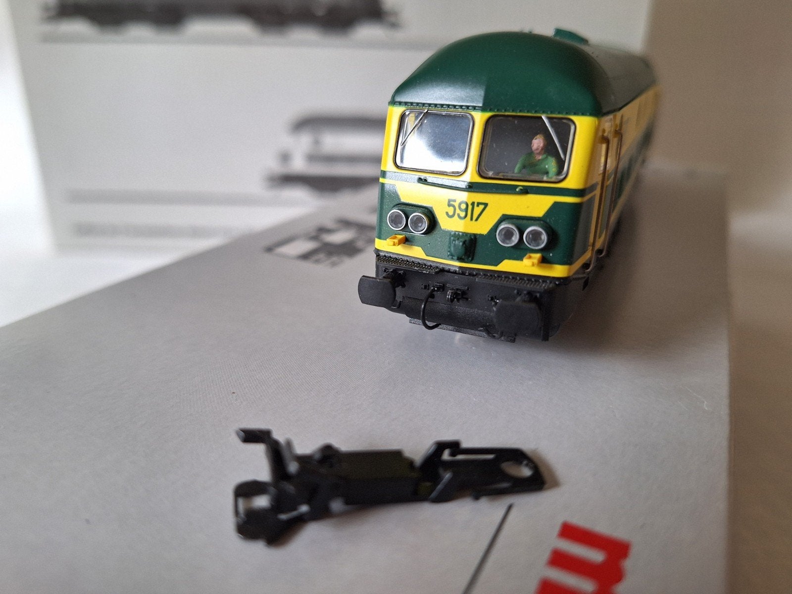 Marklin 37275-01, serrure simple 5917 NMBS SNCB, Hobby & Loisirs créatifs, Trains miniatures | HO, Enlèvement ou Envoi, Courant alternatif