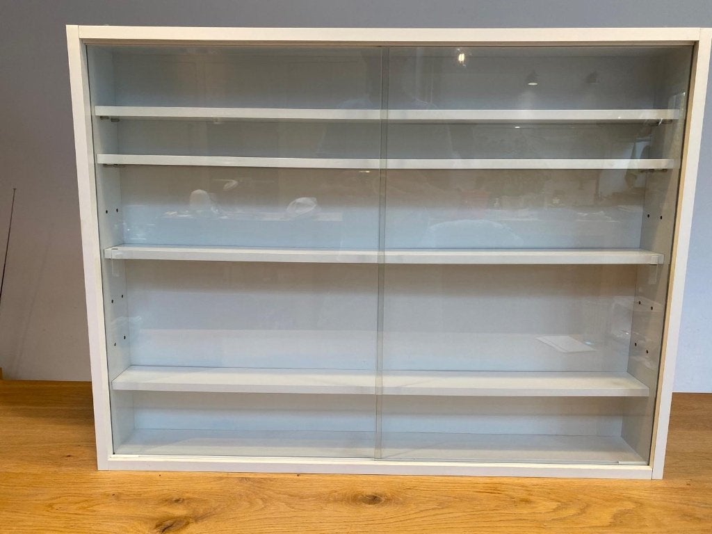 Glazen vitrinekast, Ophalen, 50 tot 100 cm, Minder dan 25 cm, Minder dan 100 cm