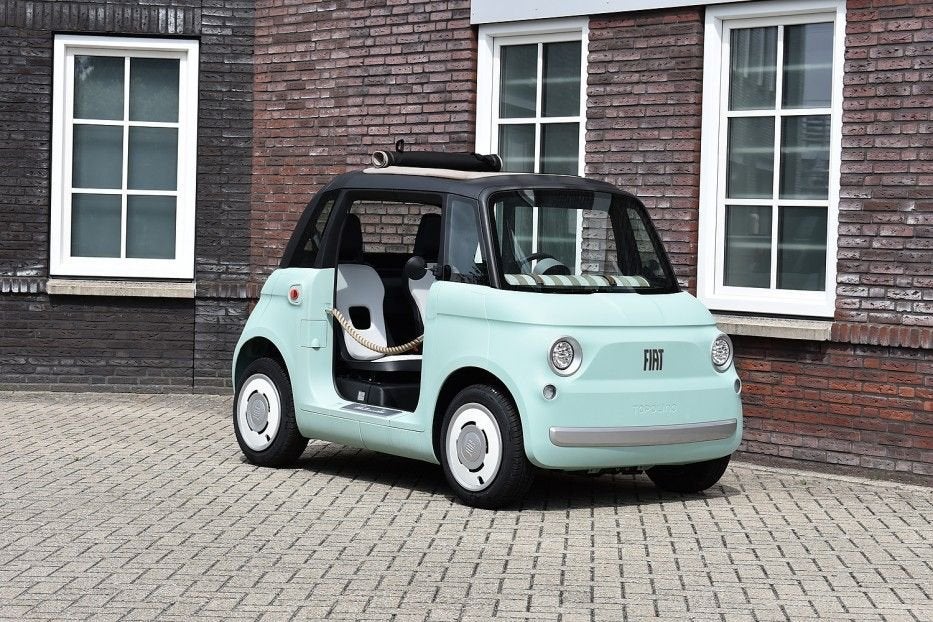 Fiat Topolino Topolino - Dolcevita Launch Pakket Wij zijn op, Automaat, Blauw, Overige carrosserie, Te koop