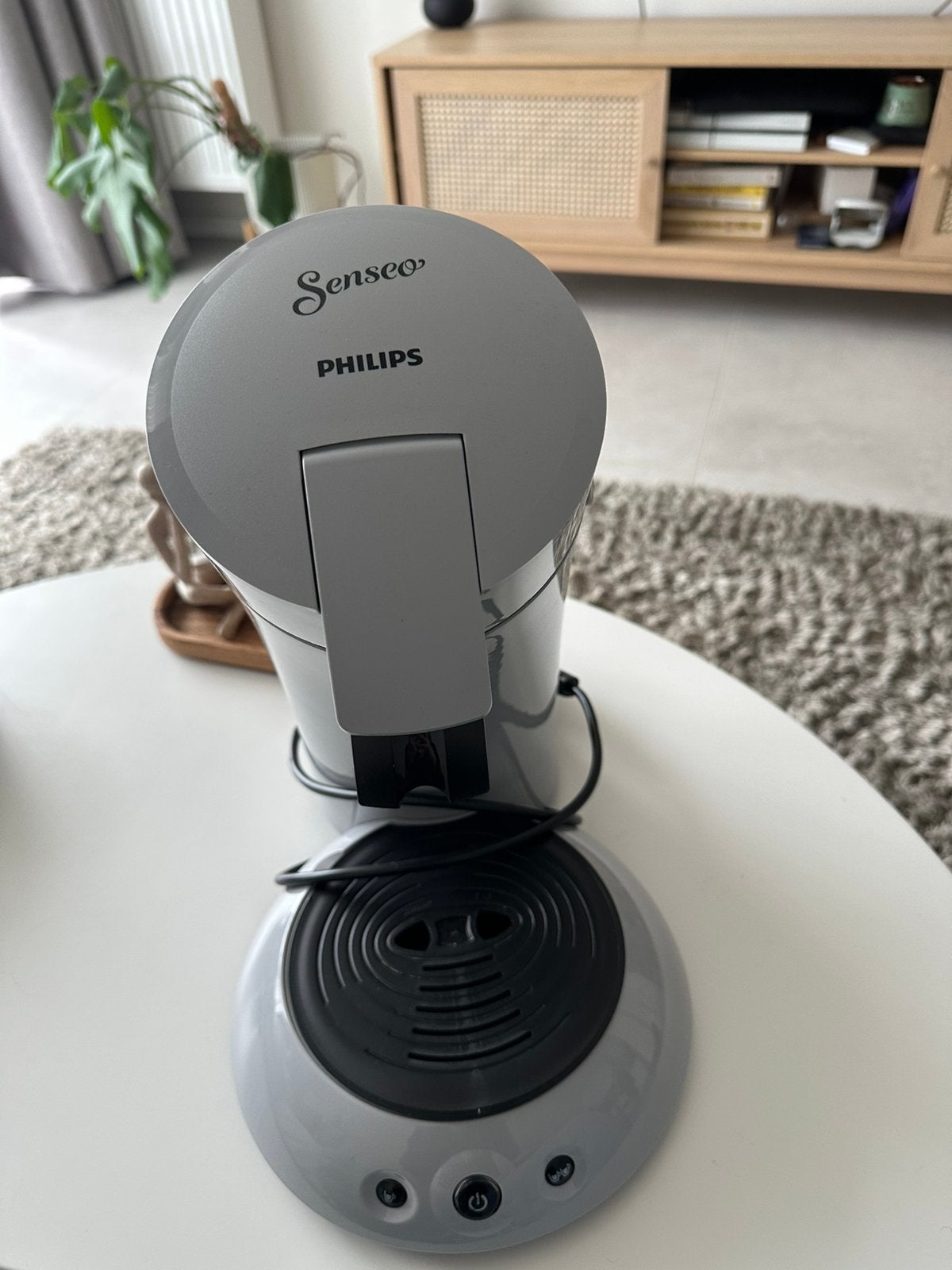 Philips Senseo Original grijs, Elektronische apparatuur, Koffiemachine, Ophalen of Verzenden, Zo goed als nieuw, Koffiepads en cups