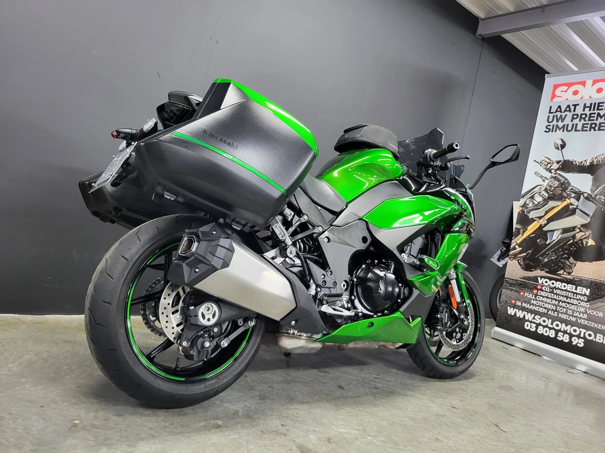 Kawasaki Ninja 1000SX heerlijk touren met koffers (bj 2021), Motoren, Motoren | Kawasaki, Bedrijf, Overig, Meer dan 35 kW, 1000 cc
