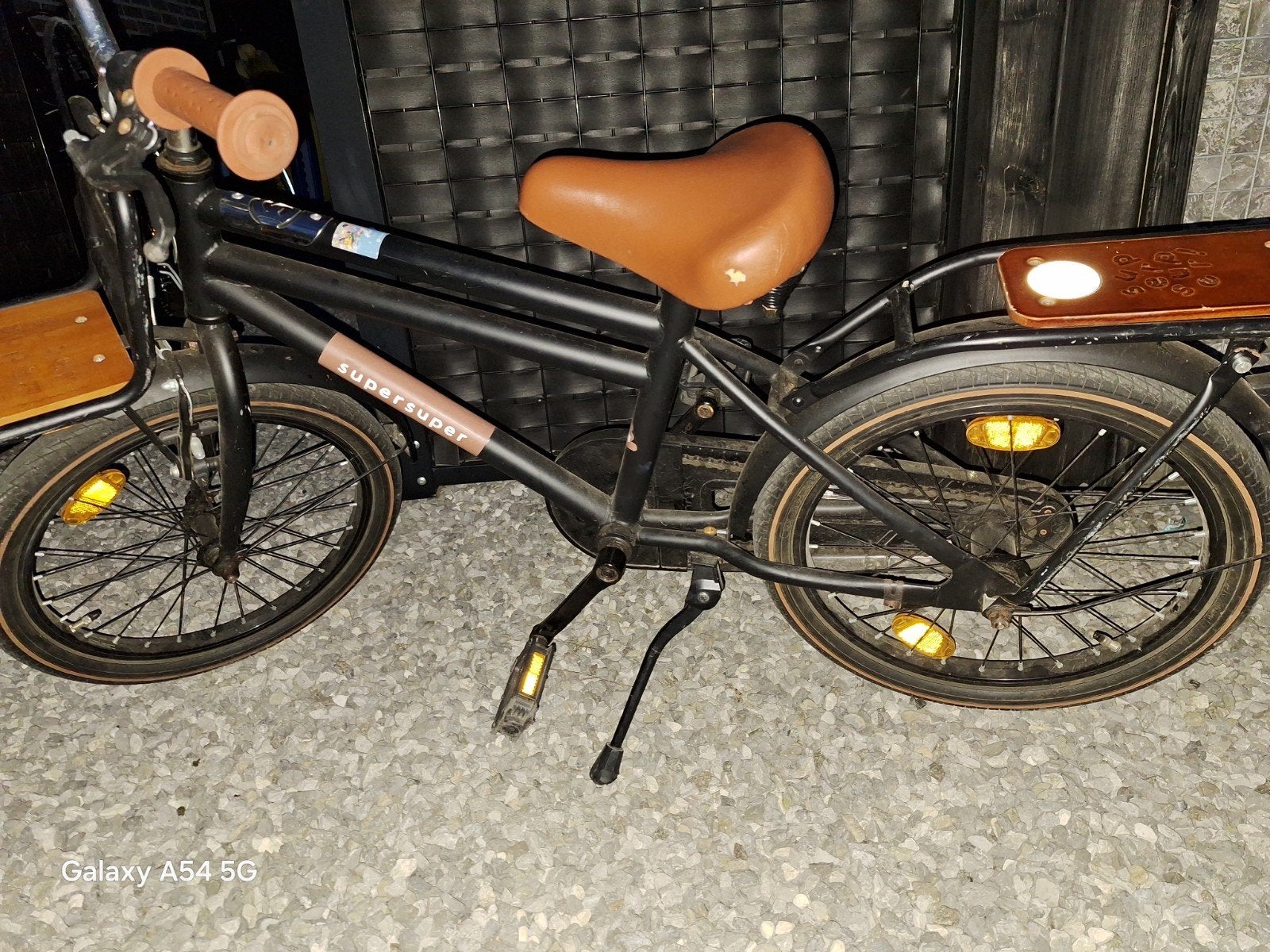 Kinderfiets Super Super Cooper, Ophalen