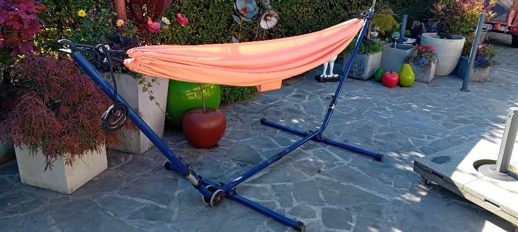 Hangmat, Tuin en Terras, Hangmatten, Ophalen, Zo goed als nieuw, Eenpersoons, Buiten