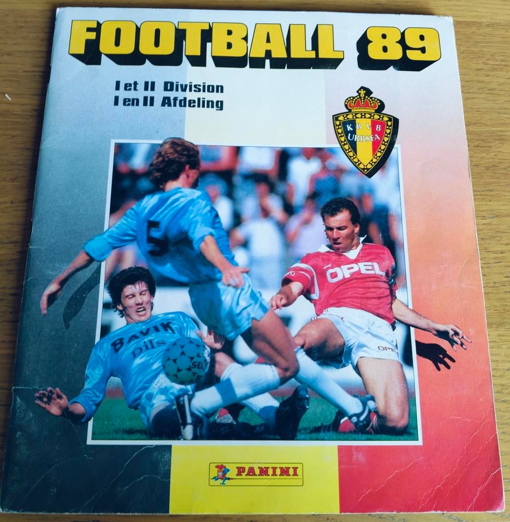 Panini album Football 89, Ophalen of Verzenden