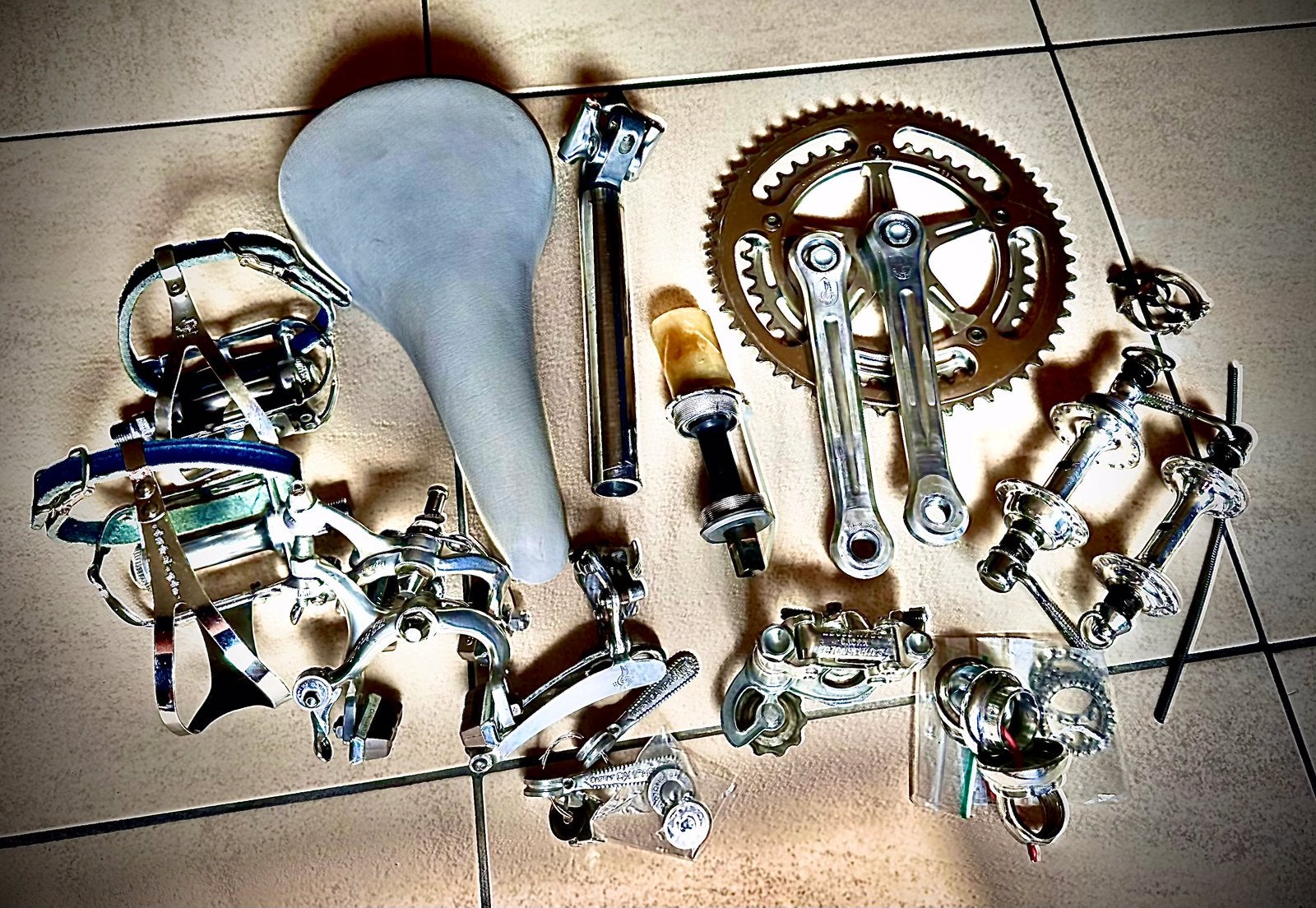 Groupe Campagnolo vintage, Vélos & Vélomoteurs, Vélos & Cyclomoteurs Autre, Utilisé, Enlèvement