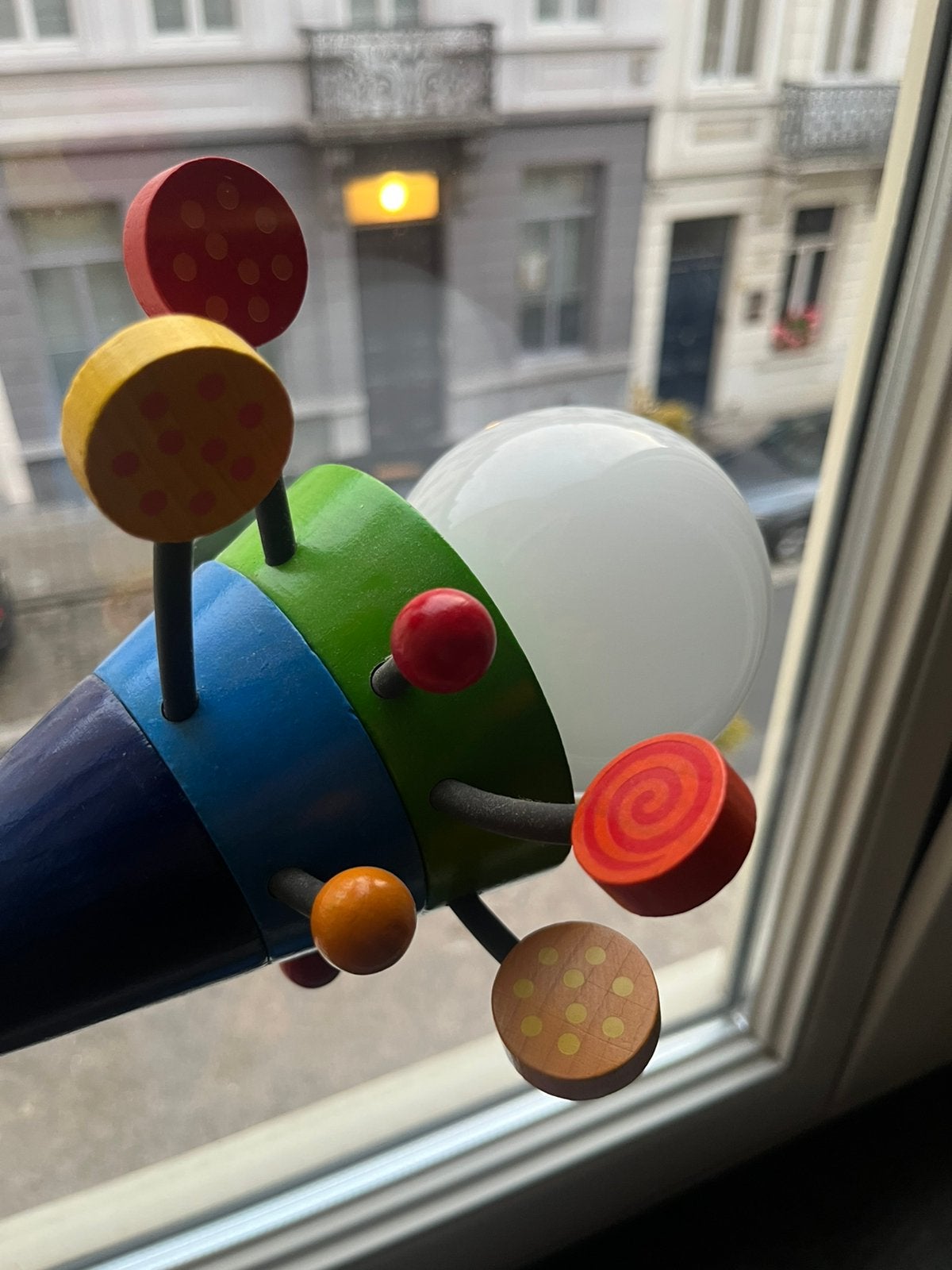 HABA kinderlamp prima staat!, Lampe de bureau, Enlèvement, Bois, Multicolore