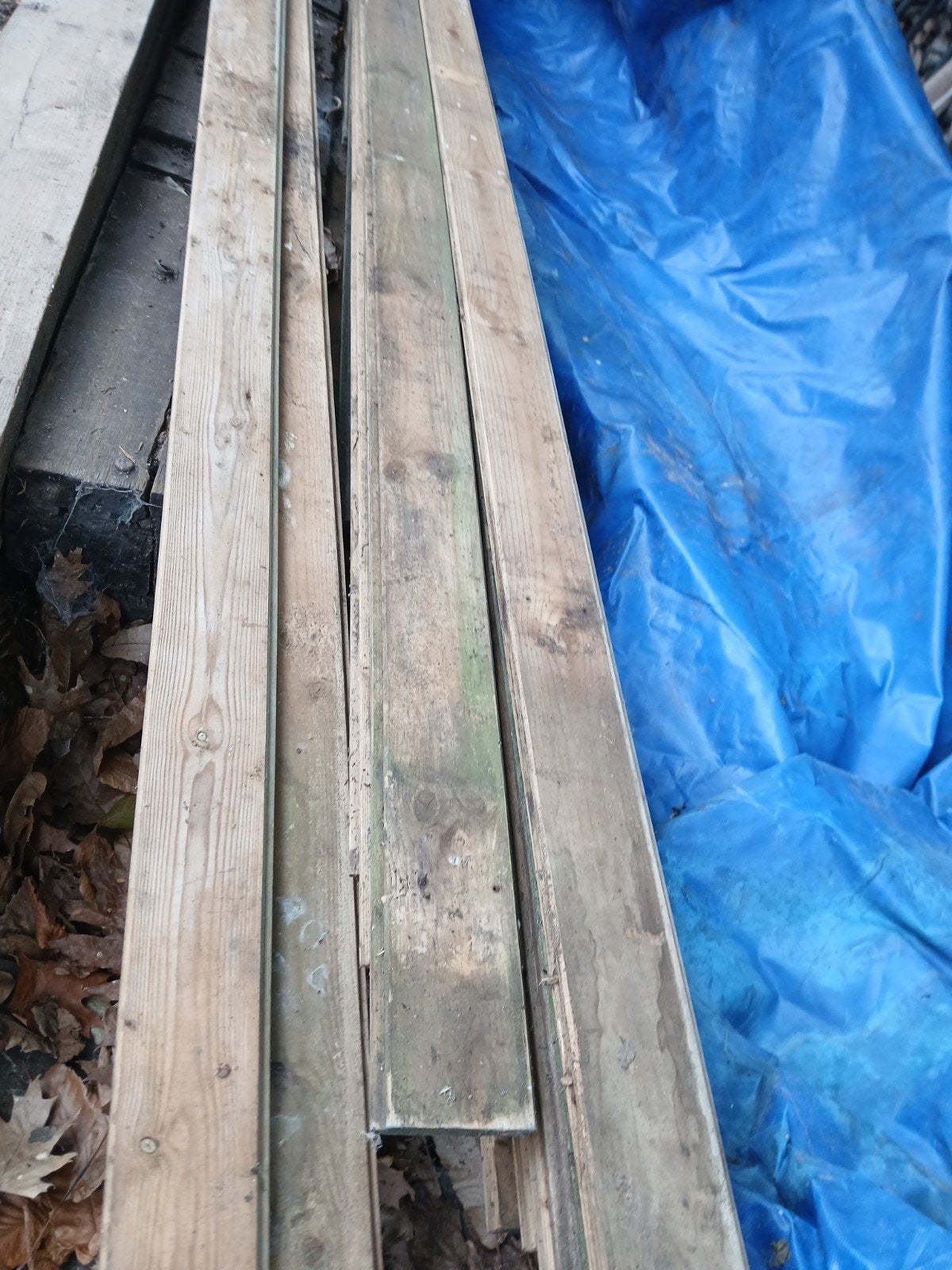 planken naaldhout, Ophalen, Gebruikt, 250 cm of meer, Planken