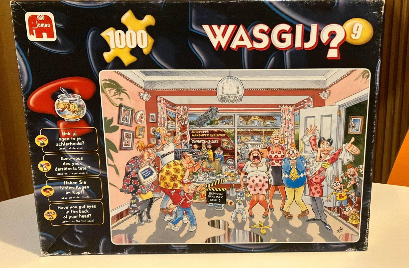 Wasgij Original nr. 9, 1000 stukjes, Enlèvement, Utilisé