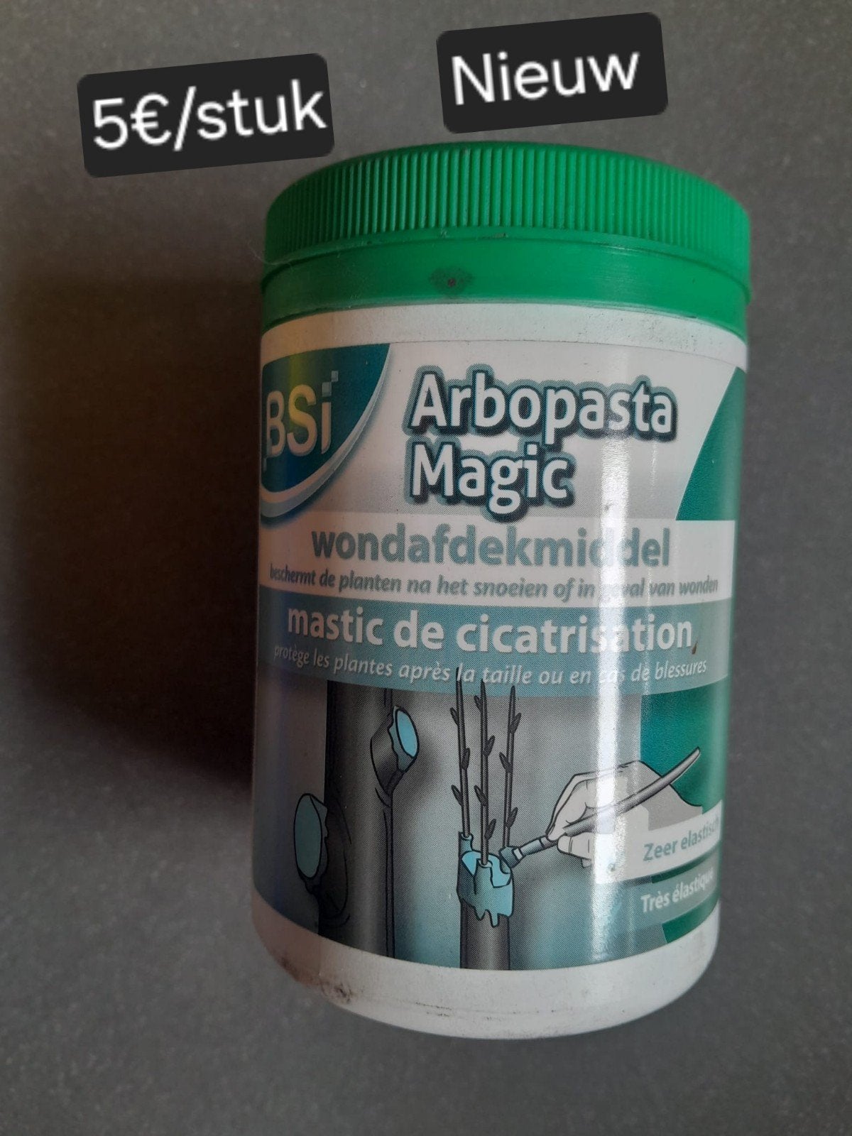BSI Arbopasta wondafdekmiddel voor bomen NIEUW, Ophalen of Verzenden, Overige soorten