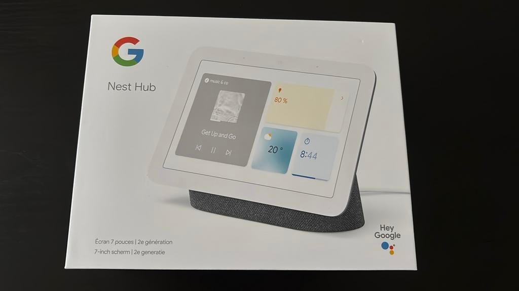 Google Nest Hub Gen2, Audio, Tv en Foto, Luidsprekerboxen, Overige typen, Zo goed als nieuw, Minder dan 60 watt, Ophalen